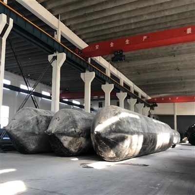 Bag awyr rwber morol capasiti llwyth uchel